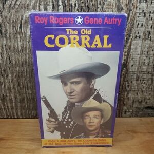 The Old Corral Roy Rogers Gene Autry VHS Brand New Factory Sealed Vintage 1989